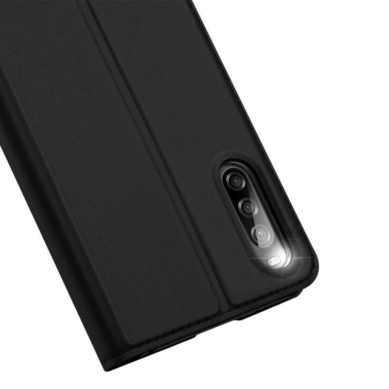 Flip Cover Sony Xperia L4 Skin Pro Dux Ducis