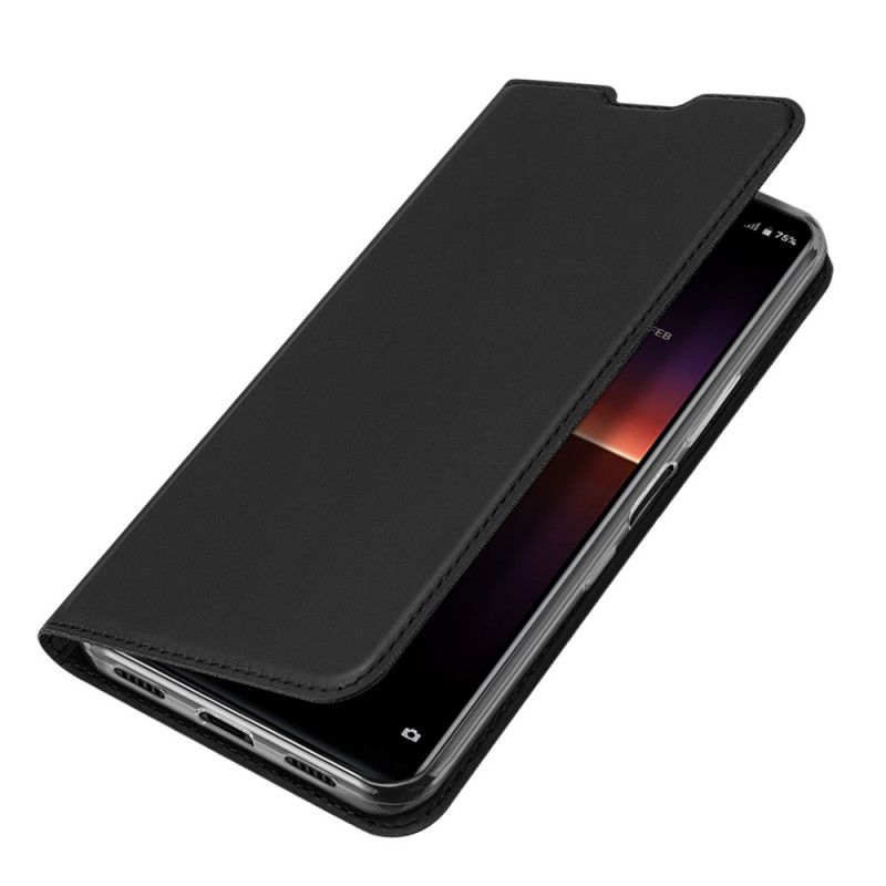 Flip Cover Sony Xperia L4 Skin Pro Dux Ducis