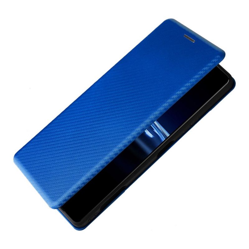 Flip Cover Sony Xperia Pro-I Fibre Carbone