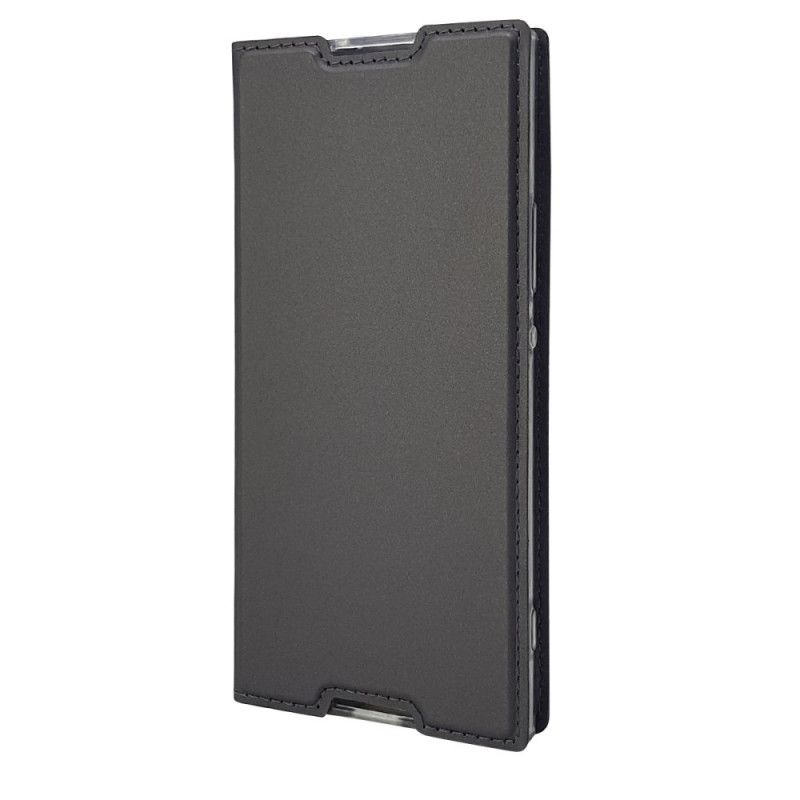 Flip Cover Sony Xperia Xa1 Effet Cuir Porte-carte