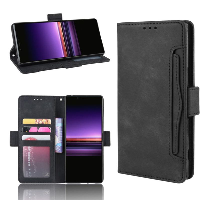 Housse Sony Xperia 1 Classe Première Multi-cartes