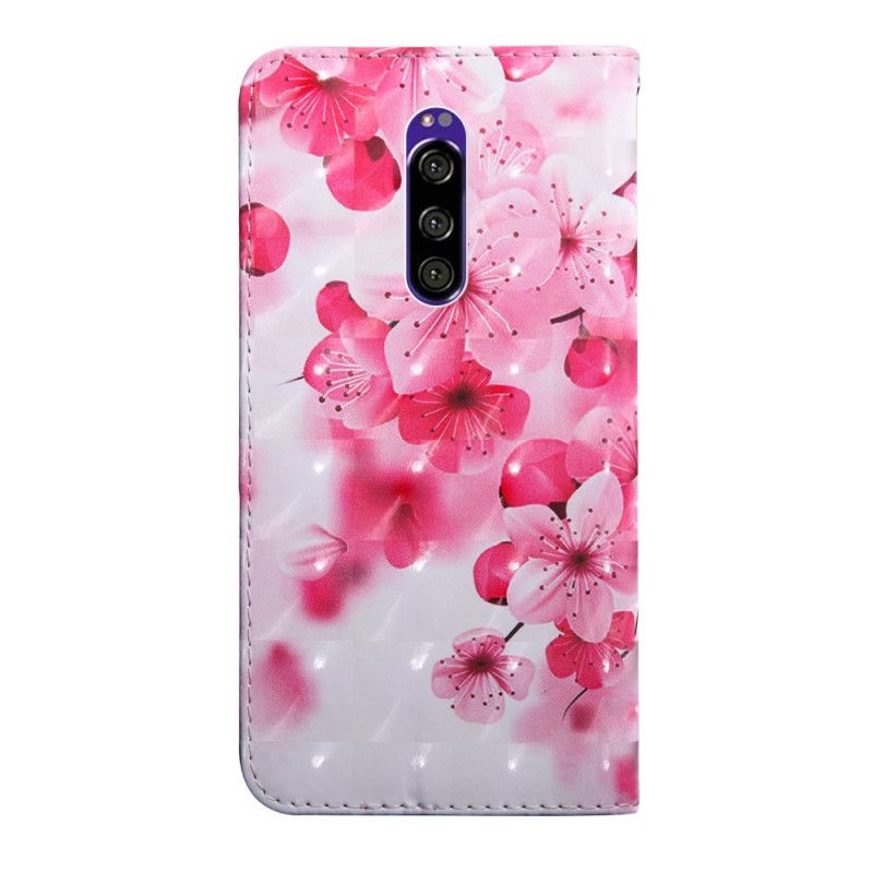 Housse Sony Xperia 1 Fleurs Roses