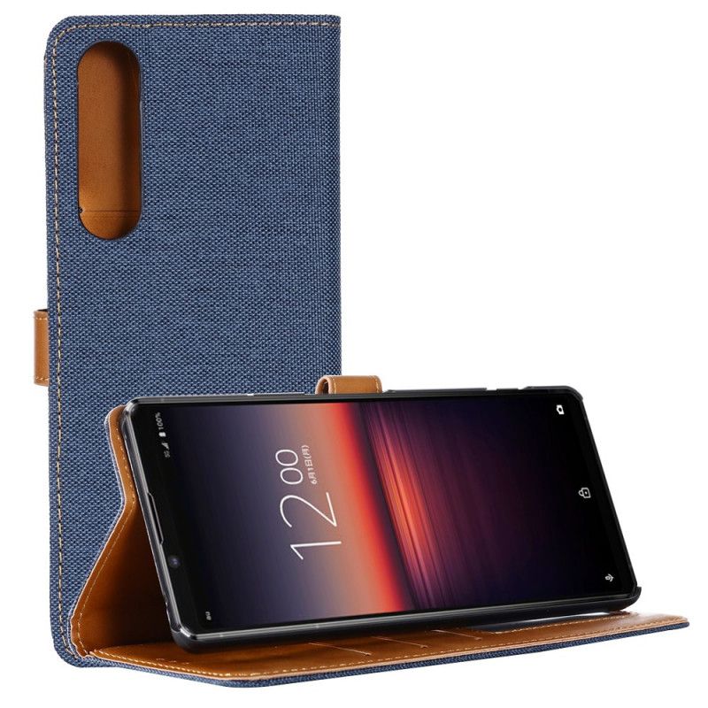 Housse Sony Xperia 1 Ii Tissu Oxford