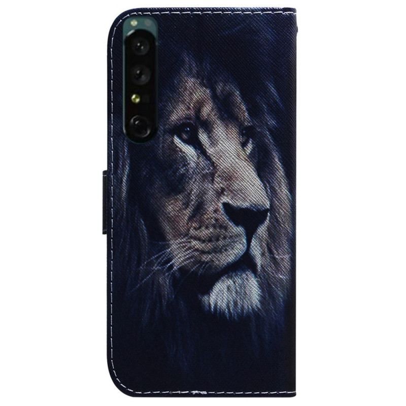 Housse Sony Xperia 1 IV Dreaming Lion