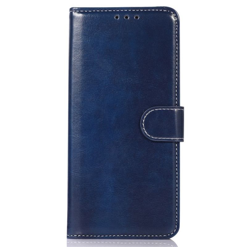 Housse Sony Xperia 1 IV Style Cuir Coutures Apparentes