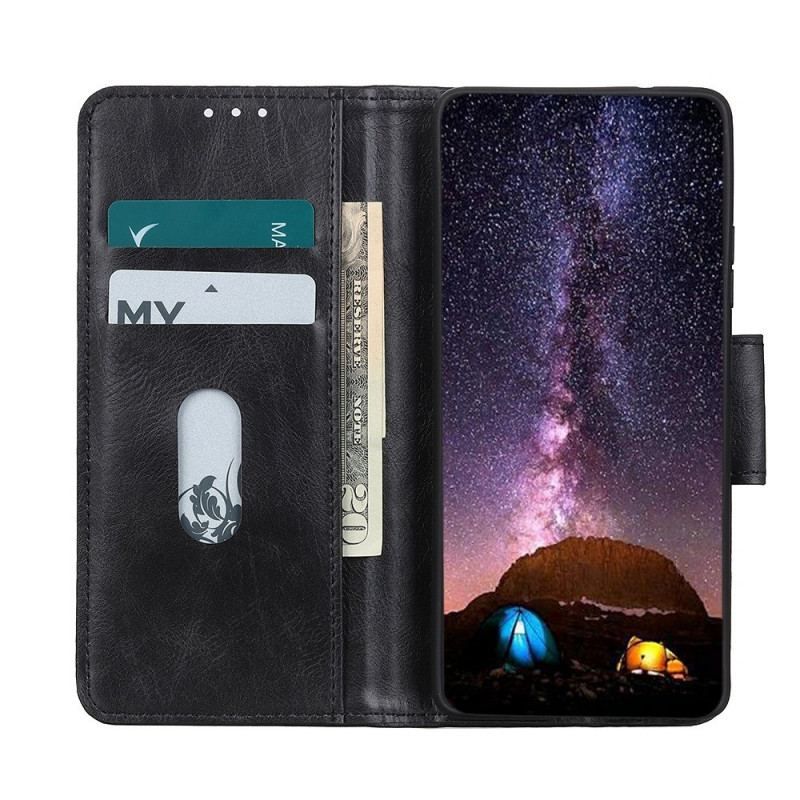 Housse Sony Xperia 1 IV Style Cuir Fermoir Réversible