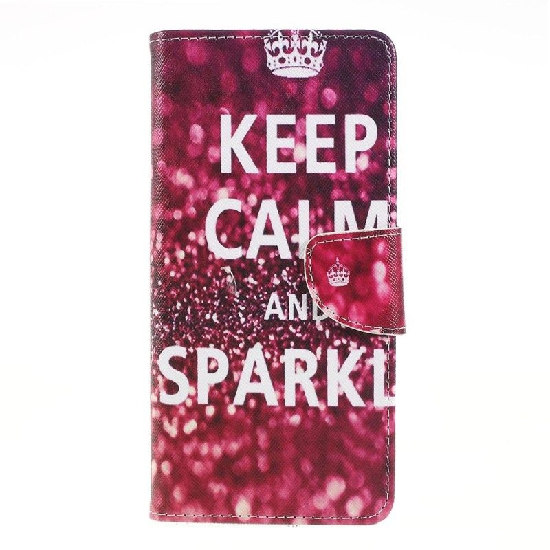 Housse Sony Xperia 1 Keep Calm And Sparkle