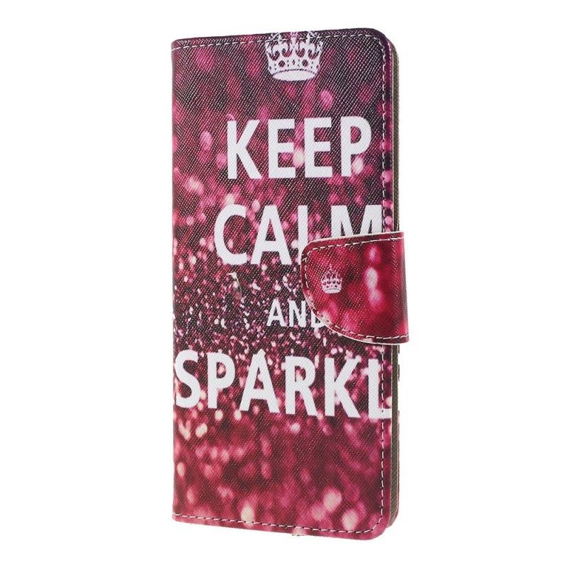 Housse Sony Xperia 1 Keep Calm And Sparkle