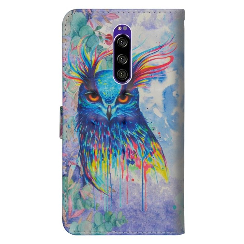 Housse Sony Xperia 1 Oiseau Aquarelle