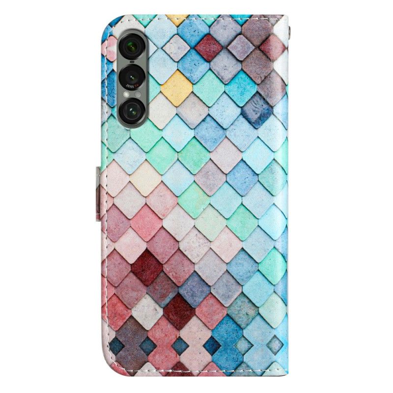 Housse Sony Xperia 1 VII Motif Grille