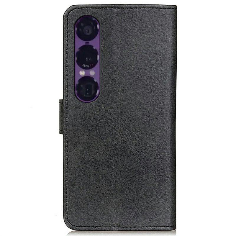 Housse Sony Xperia 1 VII Simili Cuir Mat