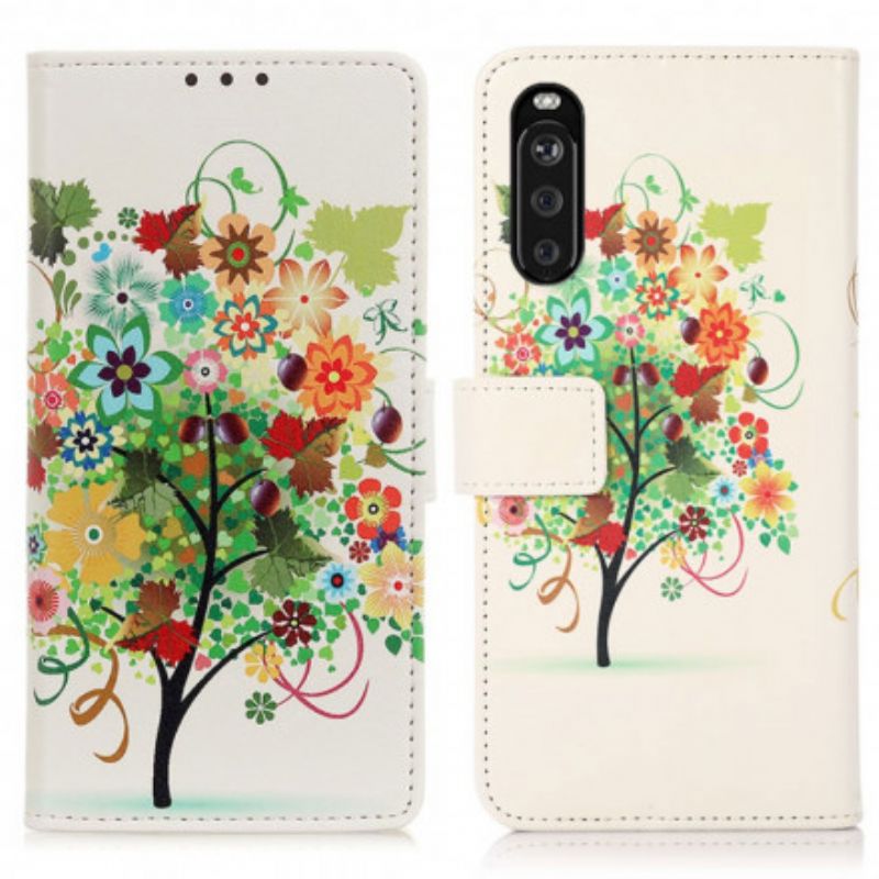 Housse Sony Xperia 10 III Arbre Fleuri