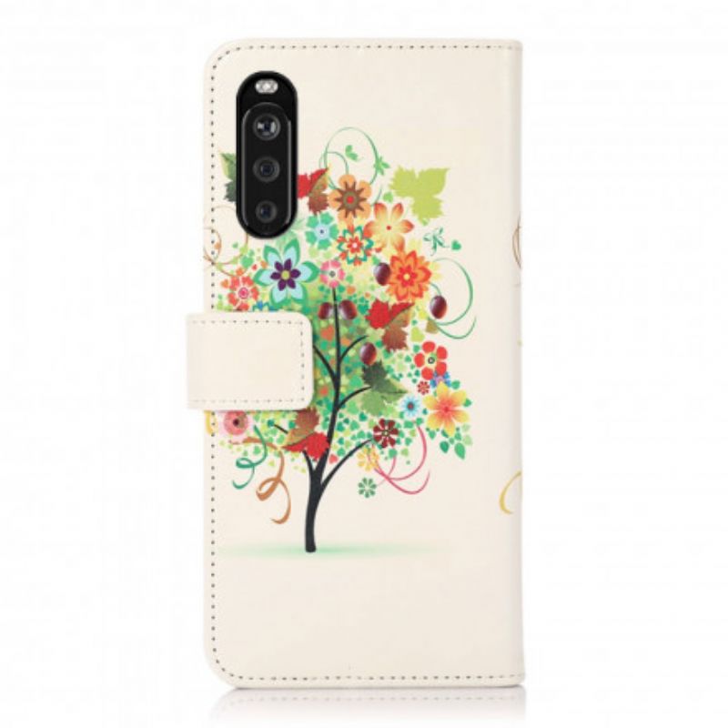 Housse Sony Xperia 10 III Arbre Fleuri