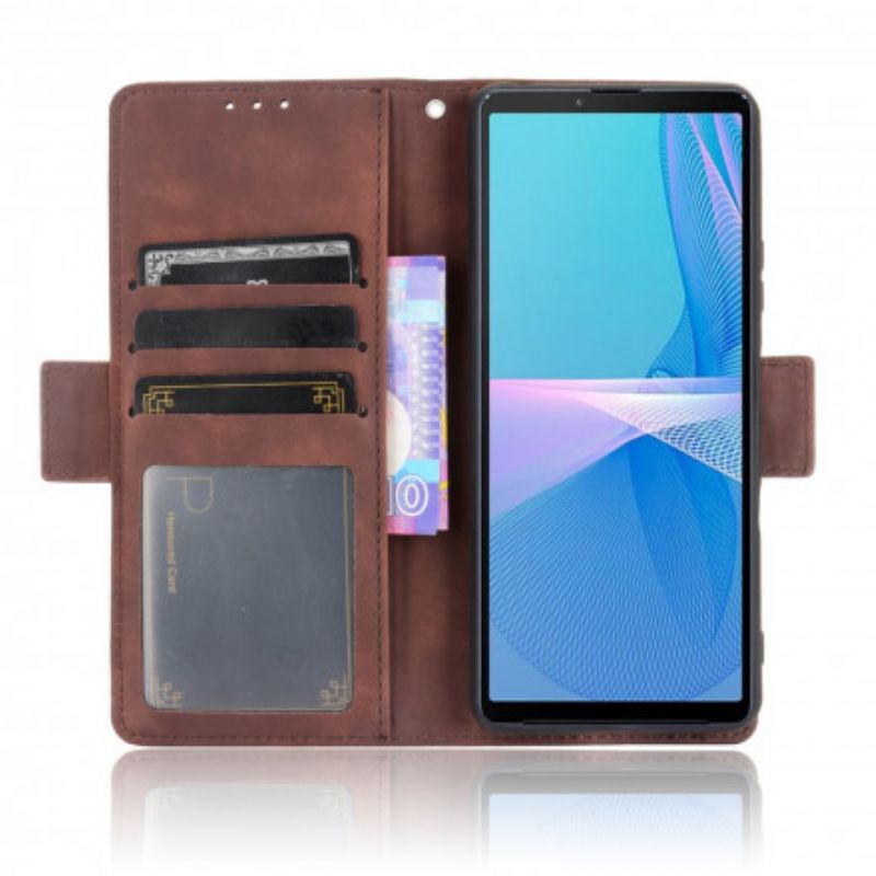 Housse Sony Xperia 10 III Classe Première Multi-cartes