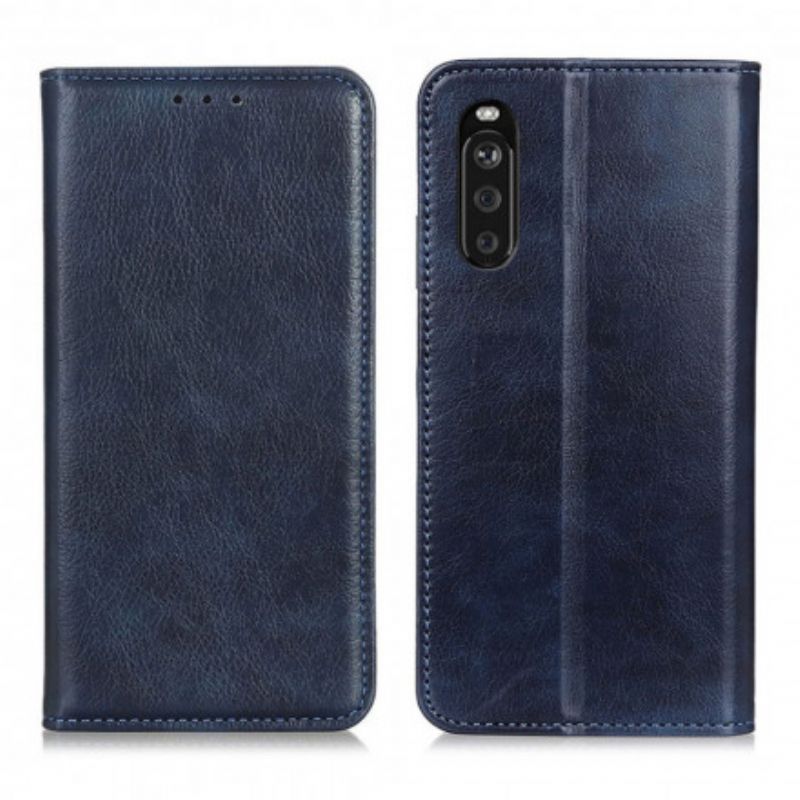 Housse Sony Xperia 10 III Simili Cuir Litchi Premium