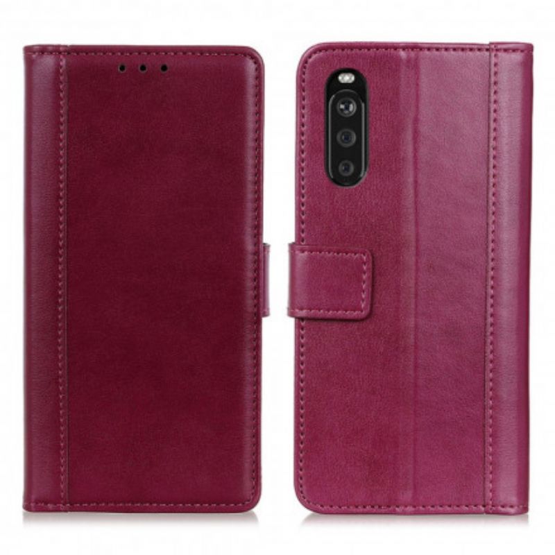 Housse Sony Xperia 10 III Style Cuir Classique