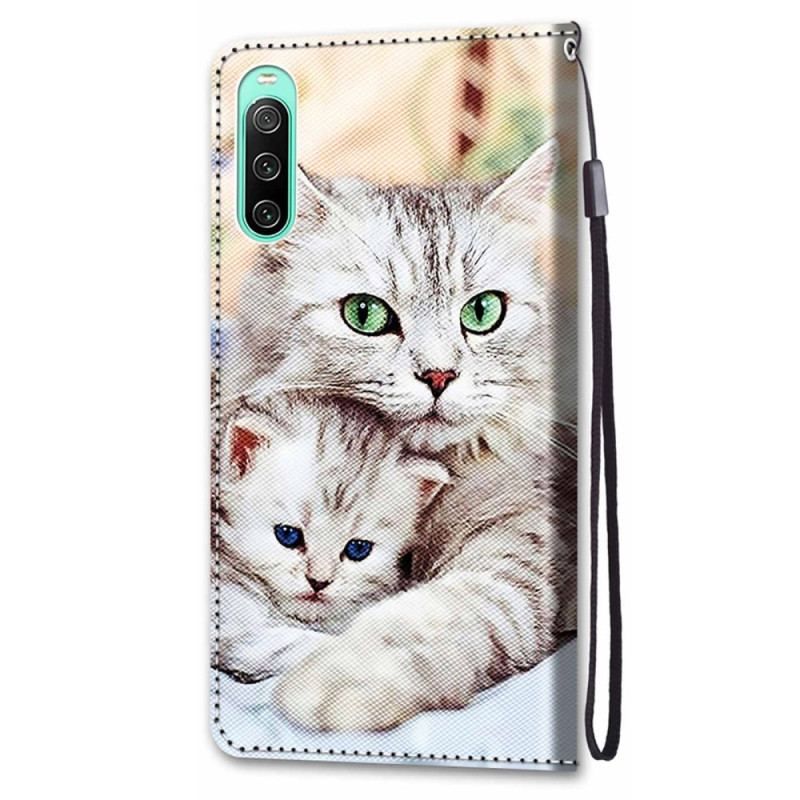 Housse Sony Xperia 10 IV Famille de Chats