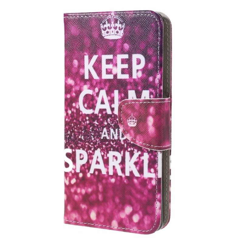 Housse Sony Xperia 10 Keep Calm And Sparkle