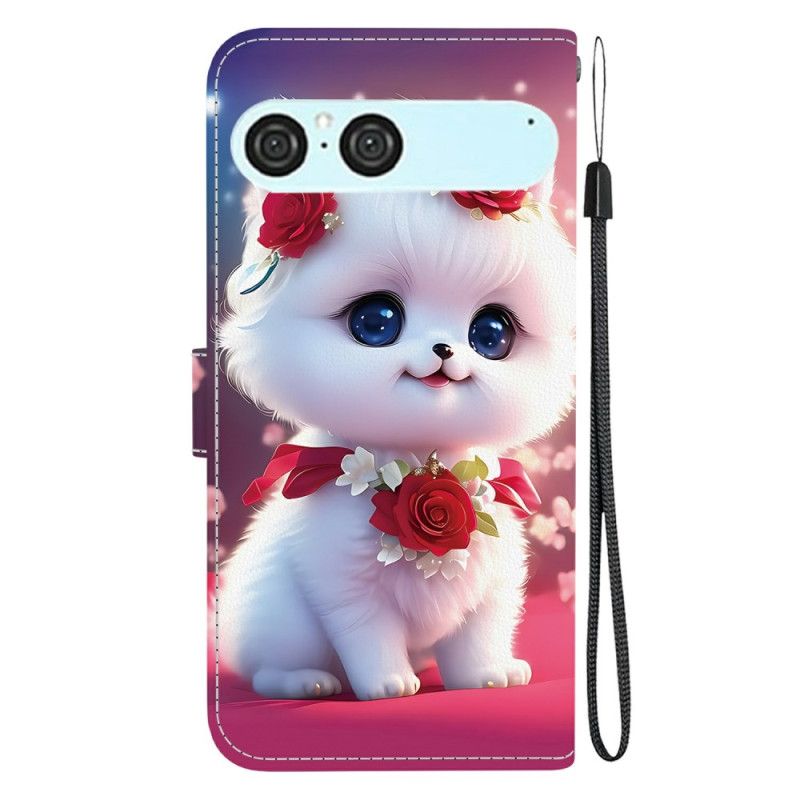 Housse Sony Xperia 10 VII Chat et Roses