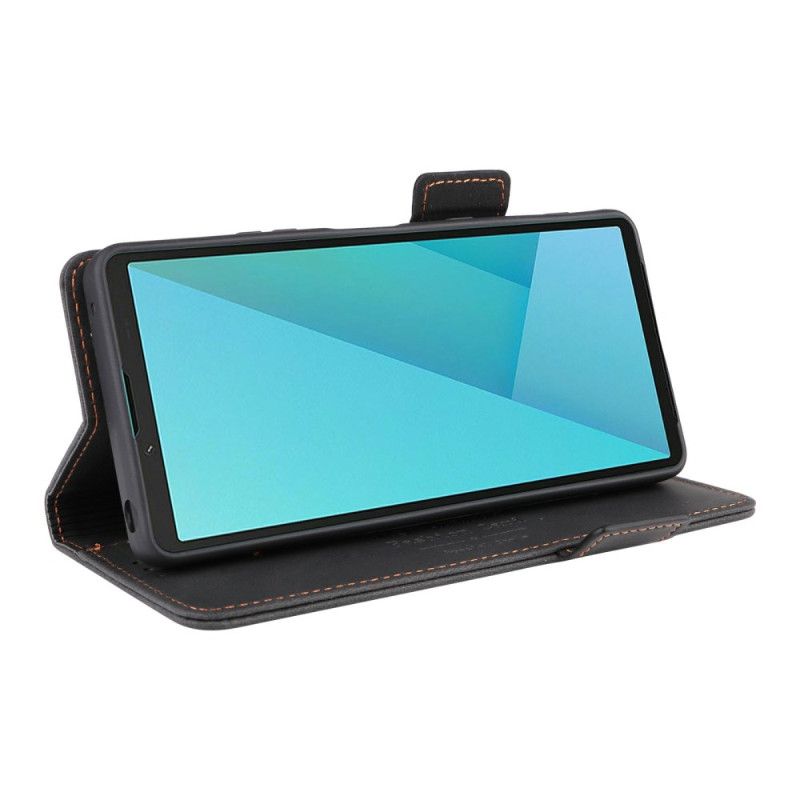 Housse Sony Xperia 10 VII Effet Daim Rétro