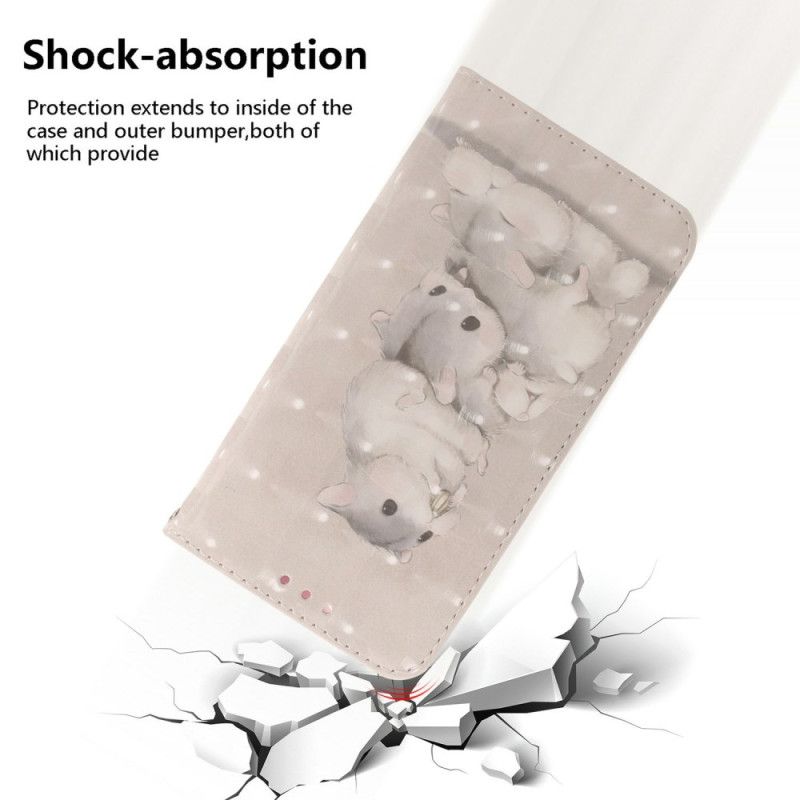 Housse Sony Xperia 10 VII Hamsters à Lanière