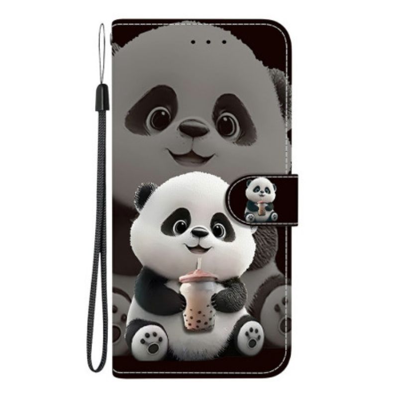 Housse Sony Xperia 10 VII Panda Biberon