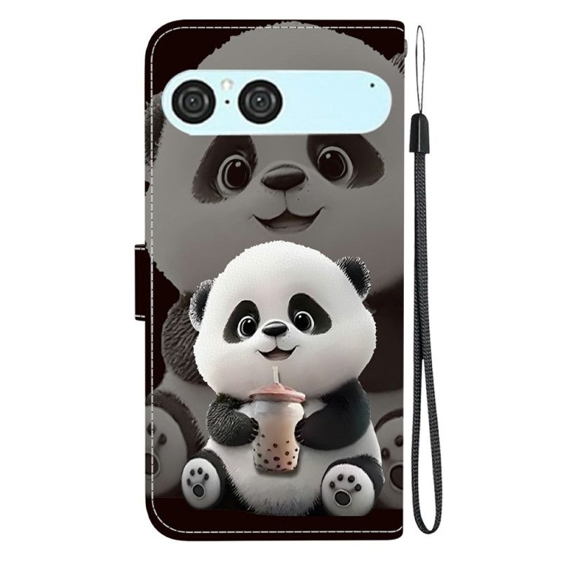 Housse Sony Xperia 10 VII Panda Biberon