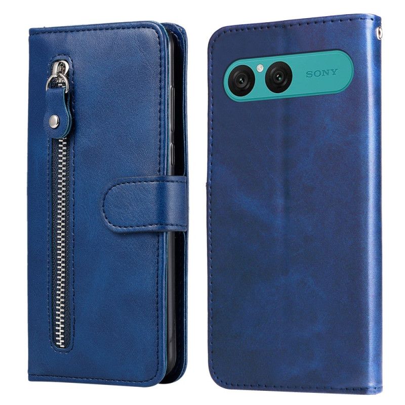 Housse Sony Xperia 10 VII Poche Zippée