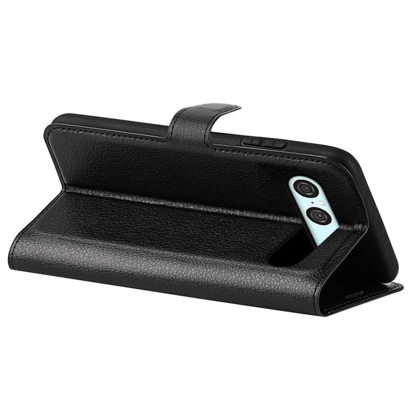 Housse Sony Xperia 10 VII Simili Cuir Litchi