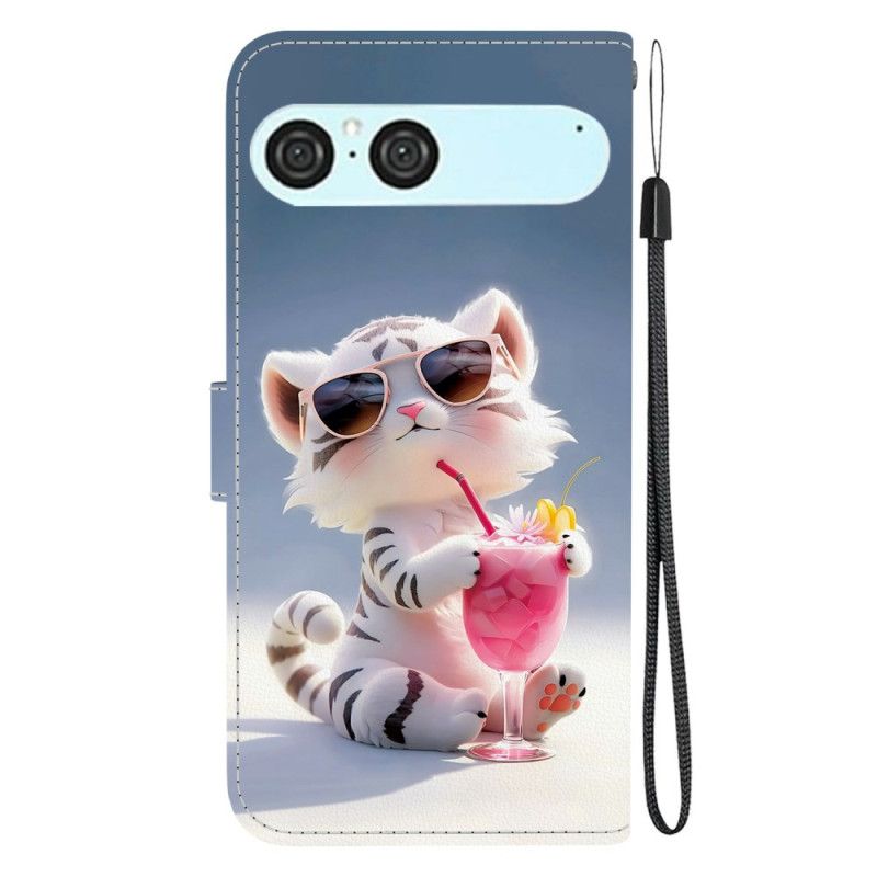 Housse Sony Xperia 10 VII Tigre Cartoon