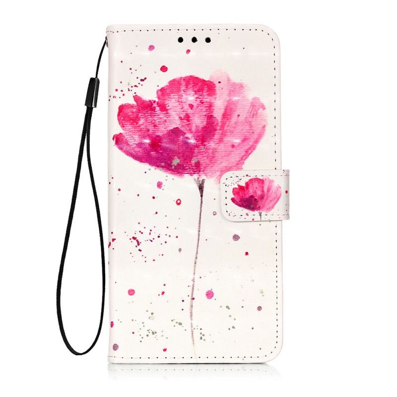 Housse Sony Xperia 5 Coquelicot Aquarelle