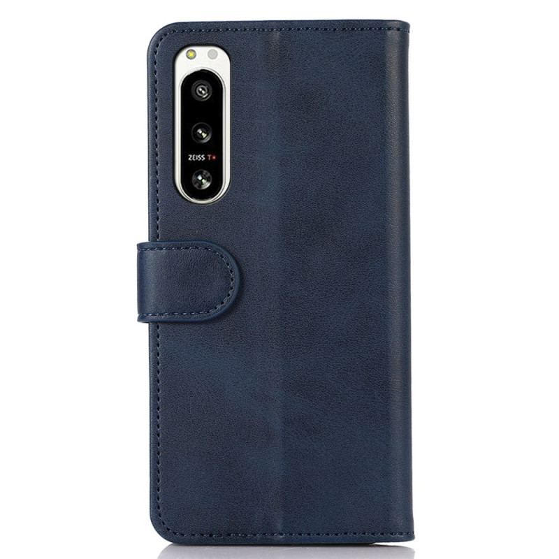 Housse Sony Xperia 5 IV Style Cuir Classique
