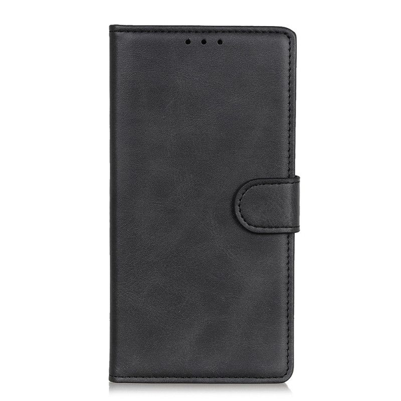 Housse Sony Xperia 8 Effet Cuir Mat Rétro