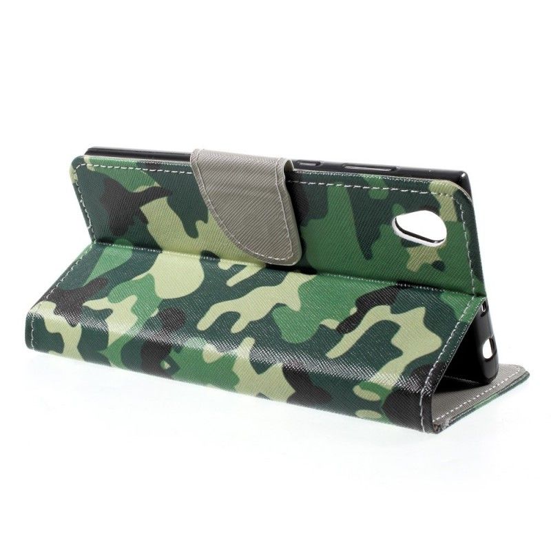 Housse Sony Xperia L1 Camouflage Militaire