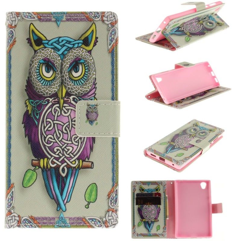 Housse Sony Xperia L1 Hibou Tribal