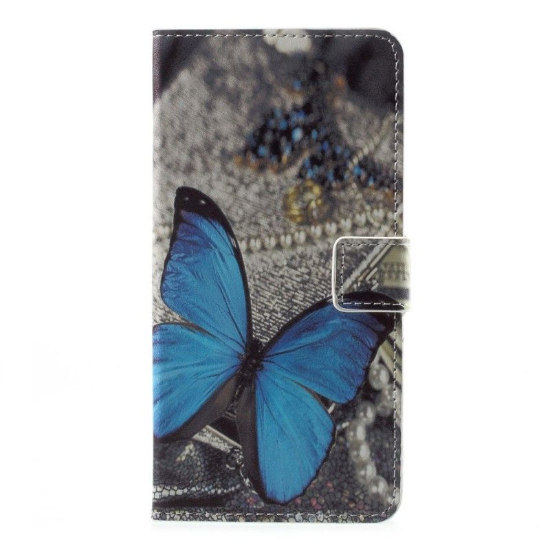 Housse Sony Xperia L1 Papillon Bleu