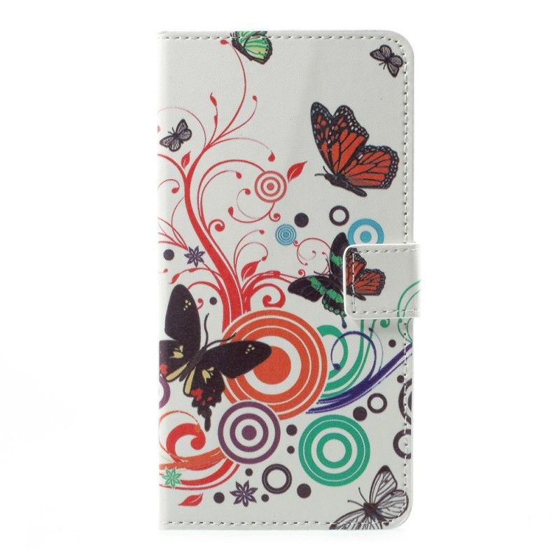 Housse Sony Xperia L1 Papillons Et Fleurs