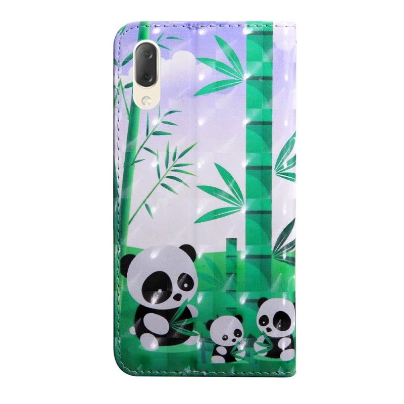 Housse Sony Xperia L3 Famille De Panda