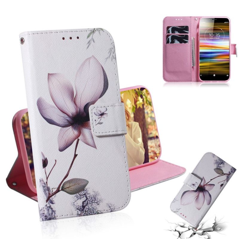 Housse Sony Xperia L3 Une Fleur Rose