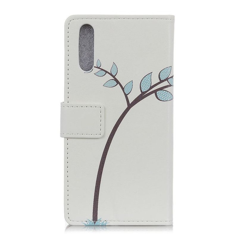 Housse Sony Xperia L4 Couple De Hiboux Sur L'arbre