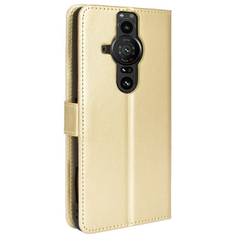 Housse Sony Xperia Pro-I Simili Cuir Flashy