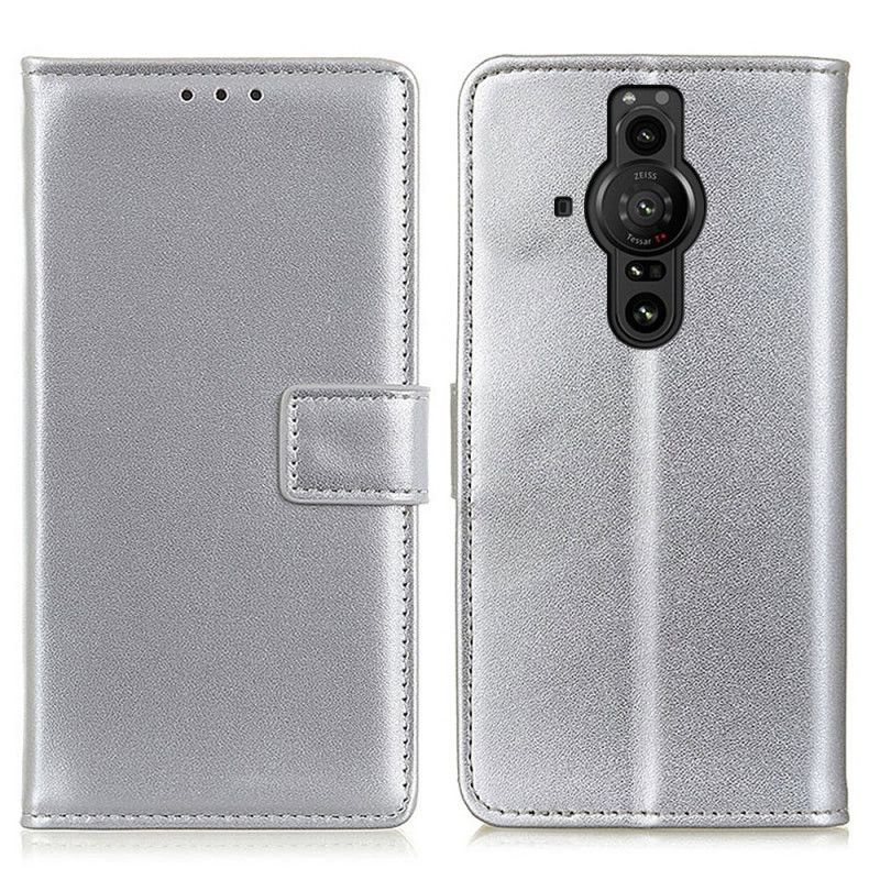 Housse Sony Xperia Pro-I Simili Cuir Simple