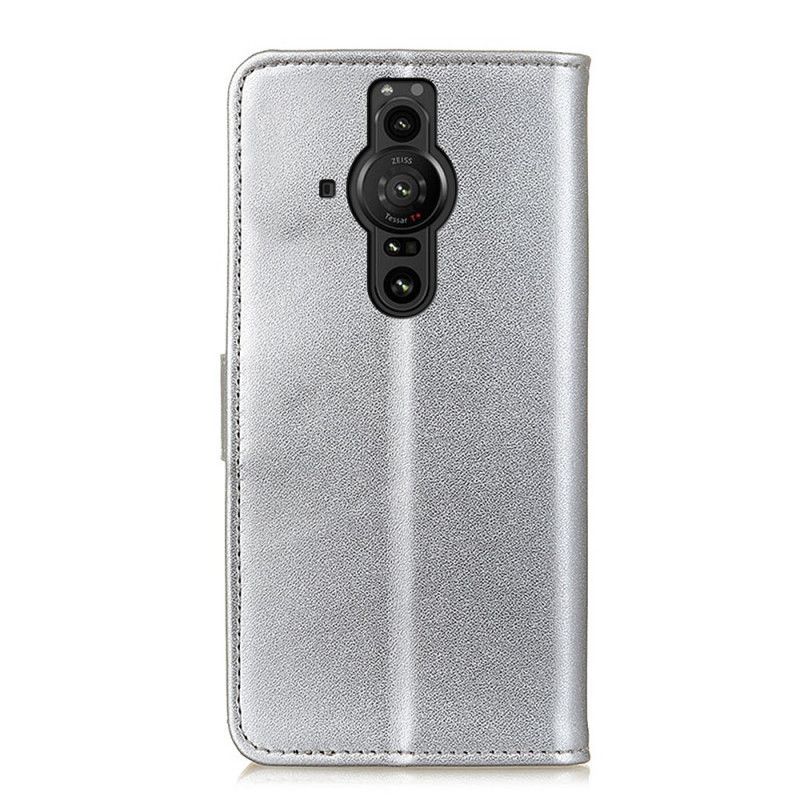 Housse Sony Xperia Pro-I Simili Cuir Simple