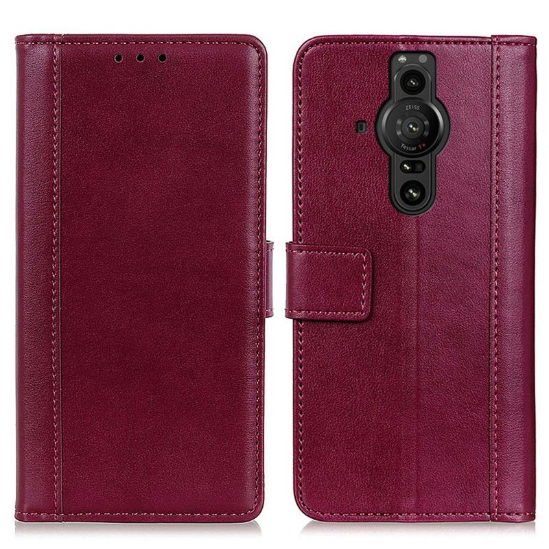 Housse Sony Xperia Pro-I Style Cuir