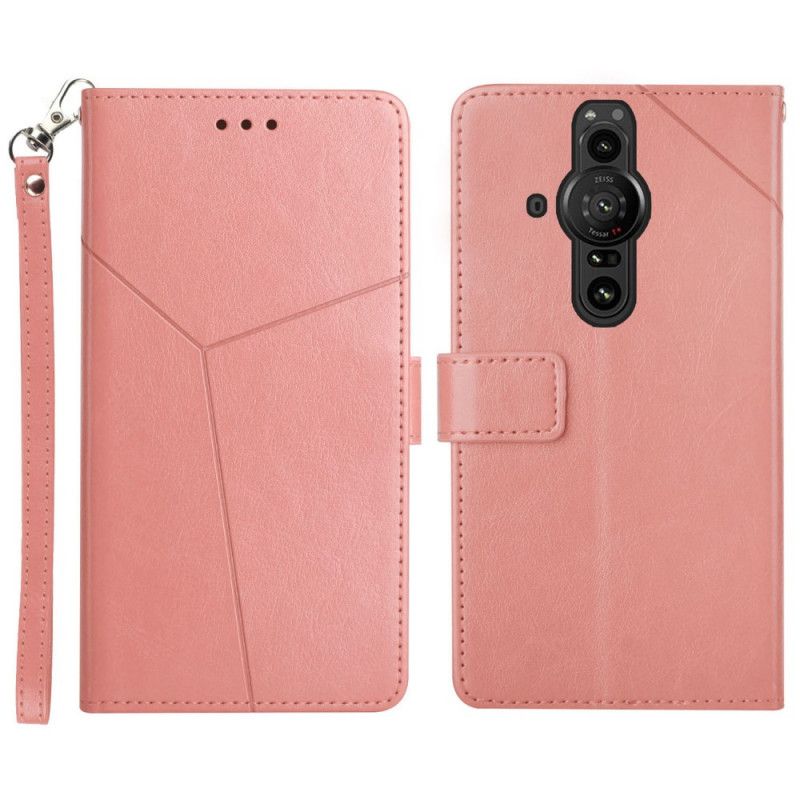 Housse Sony Xperia Pro-I Style Cuir Géo Y Design