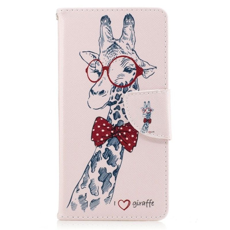 Housse Sony Xperia Xa1 Girafe Intello