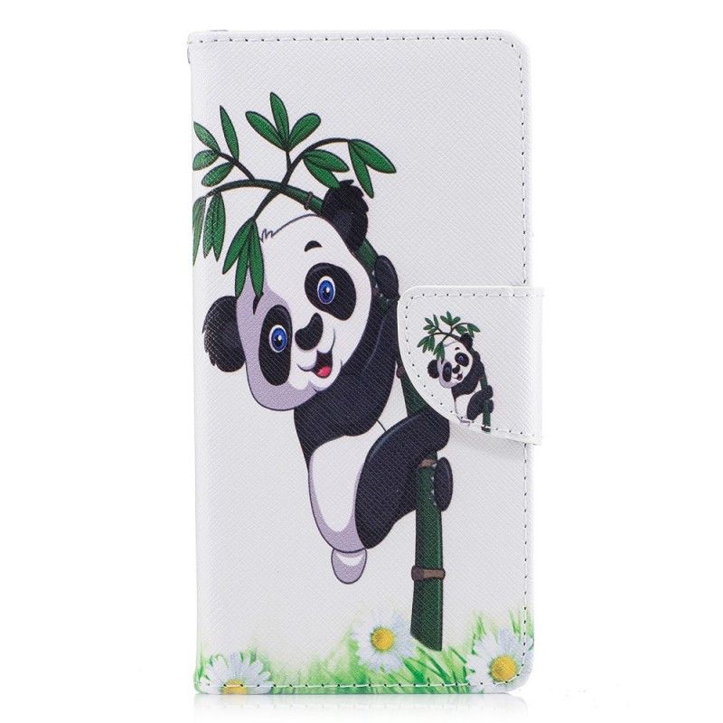 Housse Sony Xperia Xa1 Panda Sur Le Bambou
