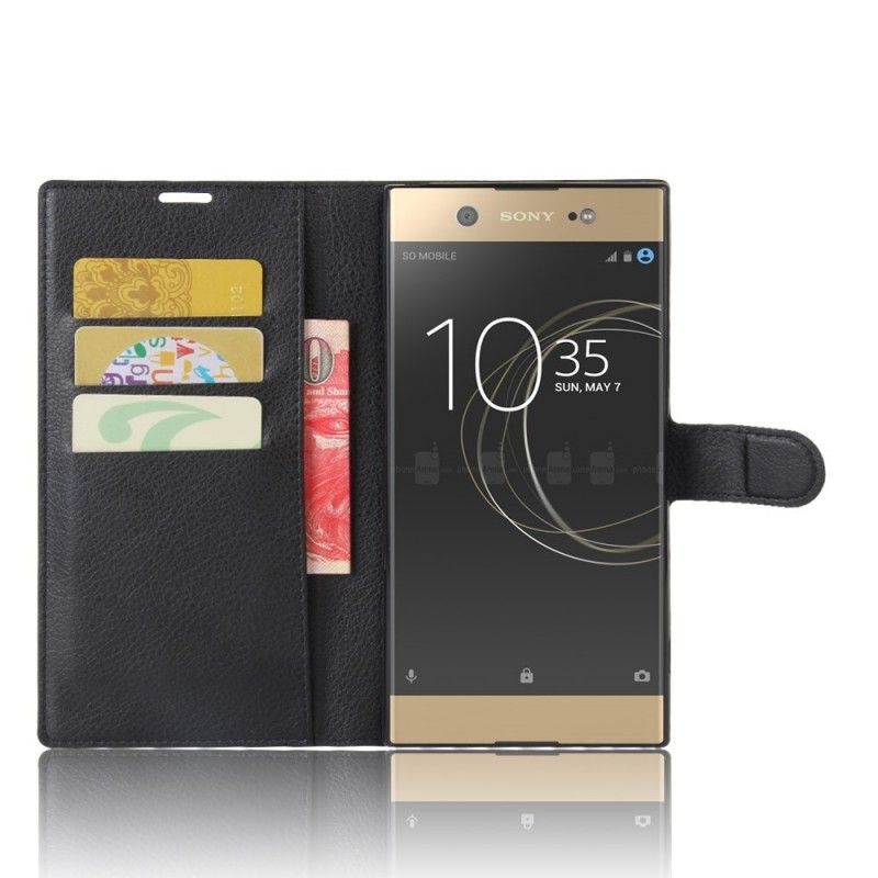 Housse Sony Xperia Xa1 Ultra Simili Cuir Rétro