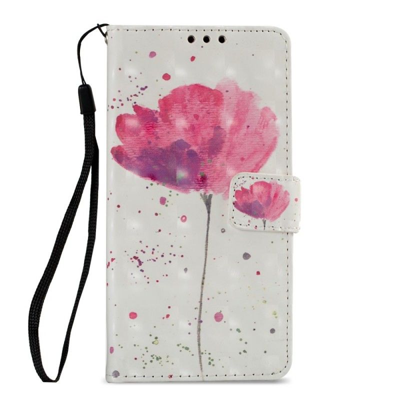 Housse Sony Xperia Xa2 Coquelicot Aquarelle 3d