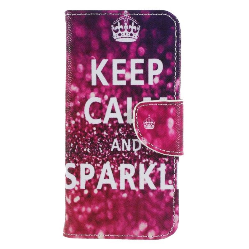 Housse Sony Xperia Xa2 Keep Calm And Sparkle